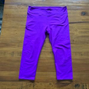 Purple Fabletics Capris